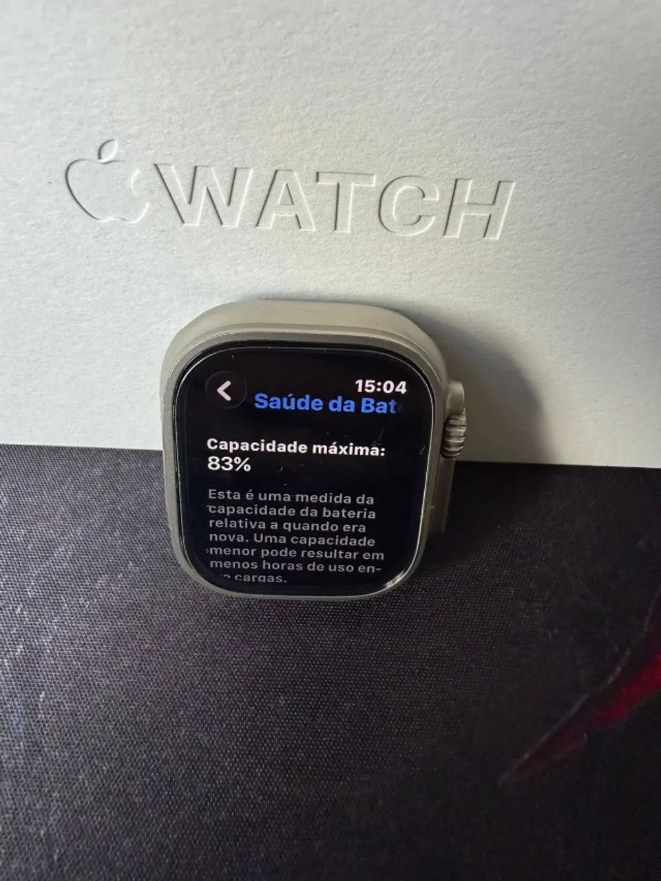 Apple Watch Ultra (1ª Geração) - 49mm Titanium - Foto 4