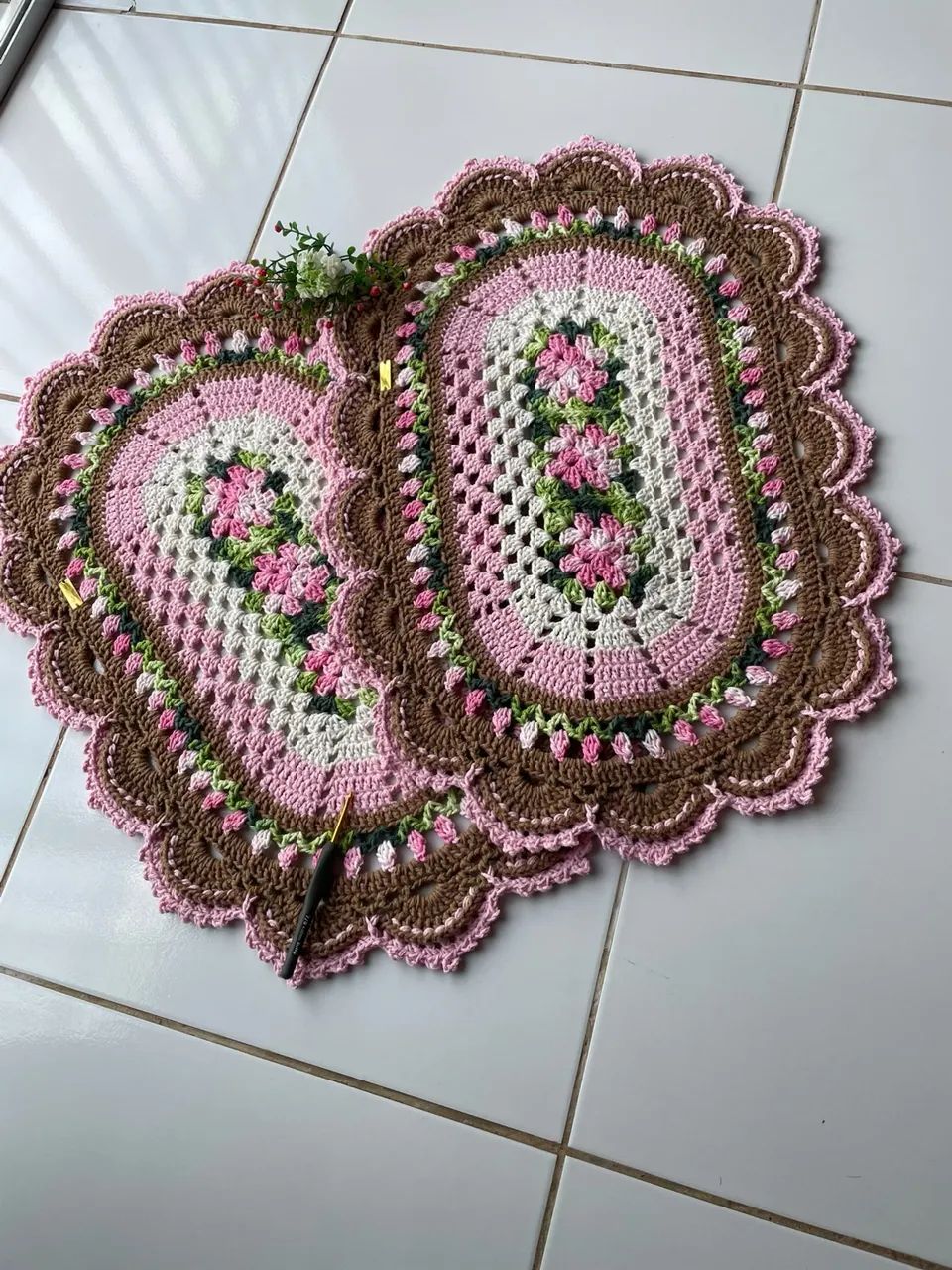 Crochê moda casa 