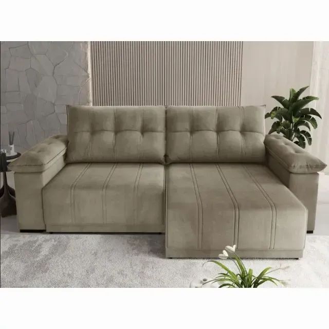 sofa retratil 2,00m a pronta entrega - Foto 2