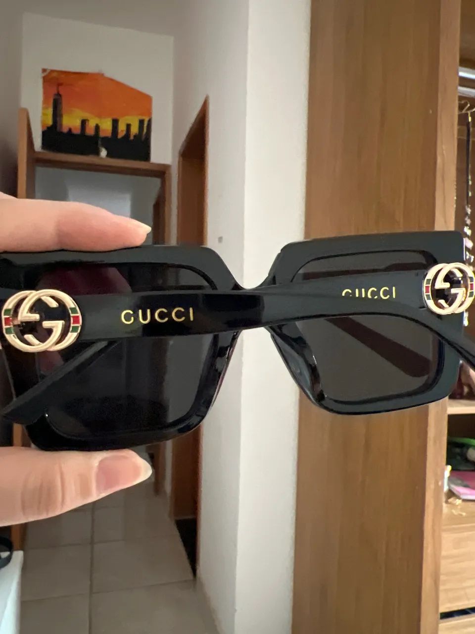 Óculos de sol luxo Gucci - Foto 2