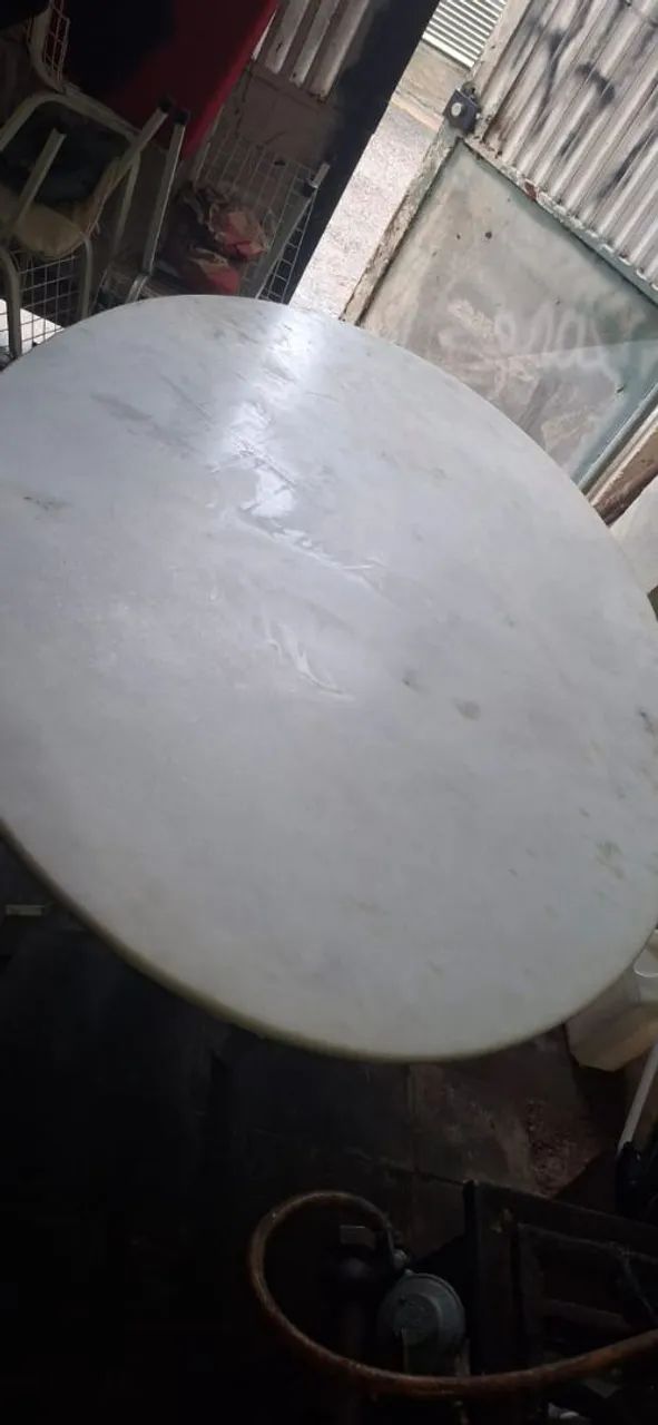 Mesa de marmore branco  - Foto 2