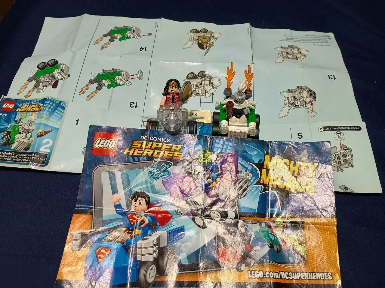LEGO 76070 Mighty Micros Completo com Manual". - Foto 3