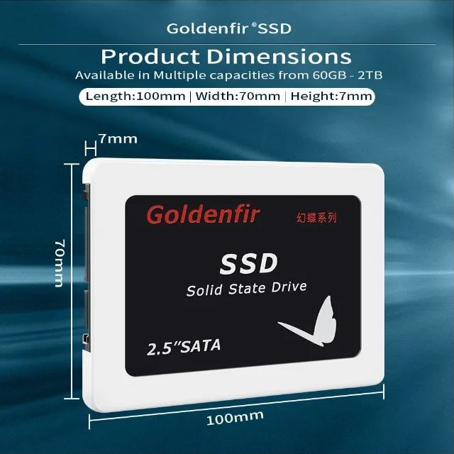 SSD 240 GB Goldenfir - Foto 5