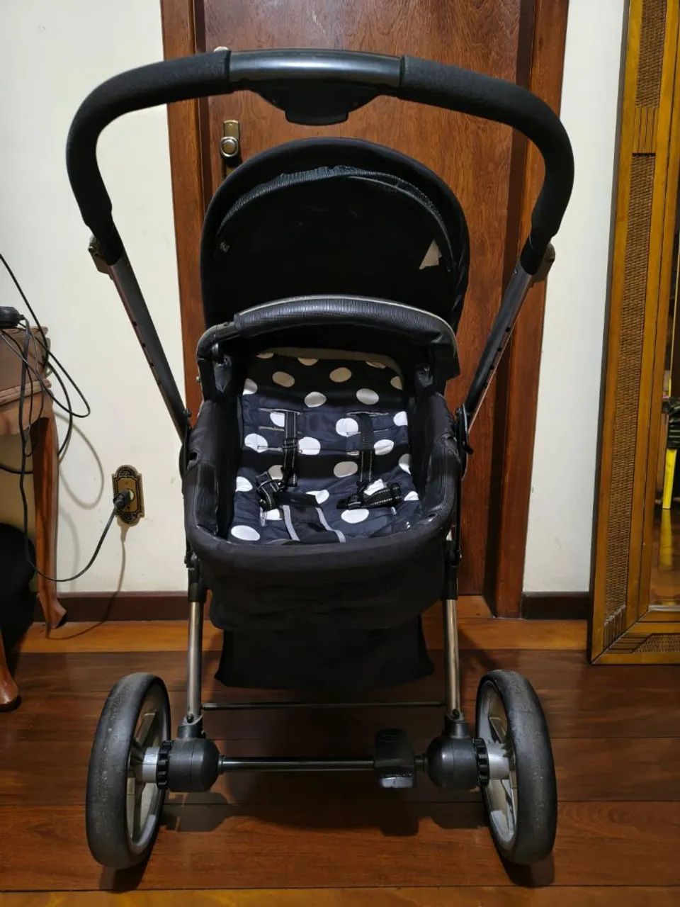 Carrinho Kiddo Com Bebê Conforto  - Foto 2