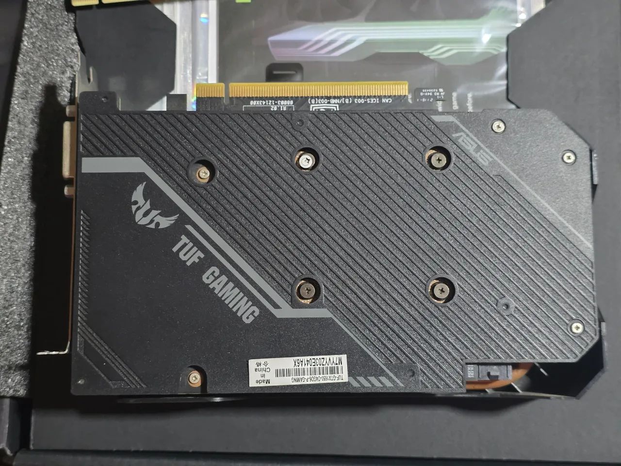 GTX 1650 TUFF GAMING 4GB - Foto 3