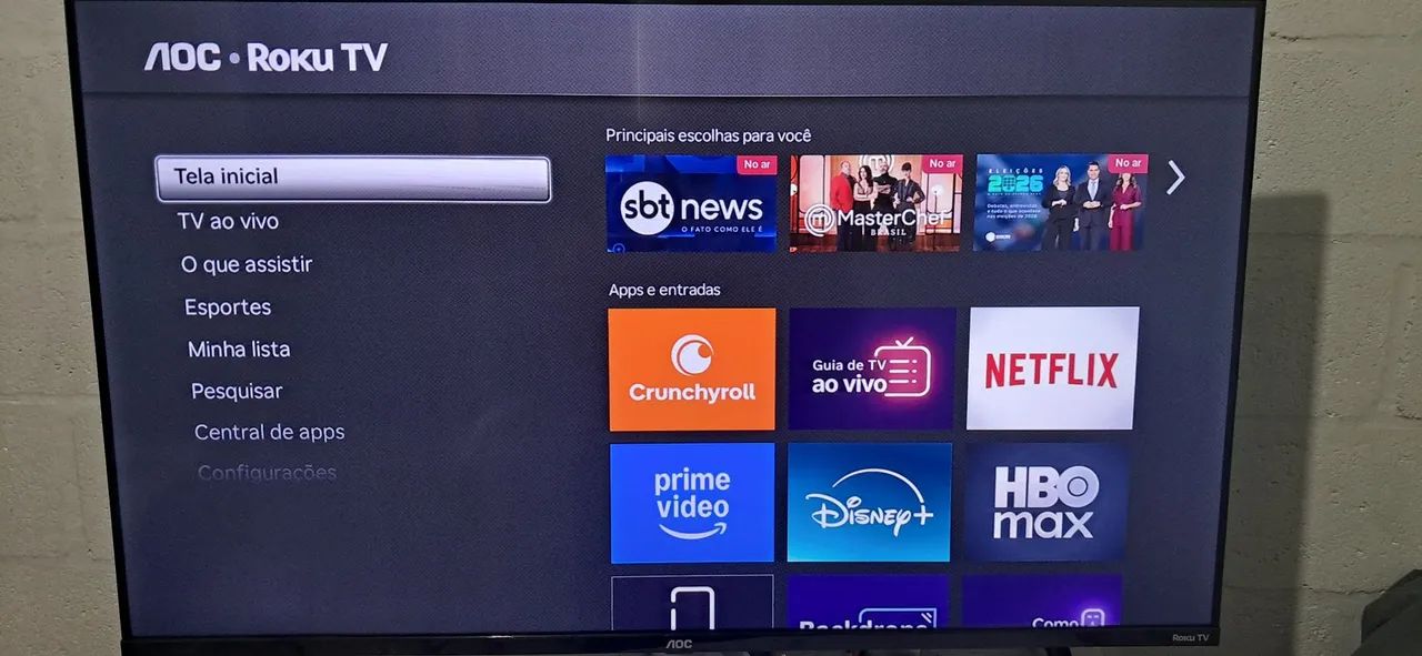 Tv aoc roku 43 polegadas - Foto 2