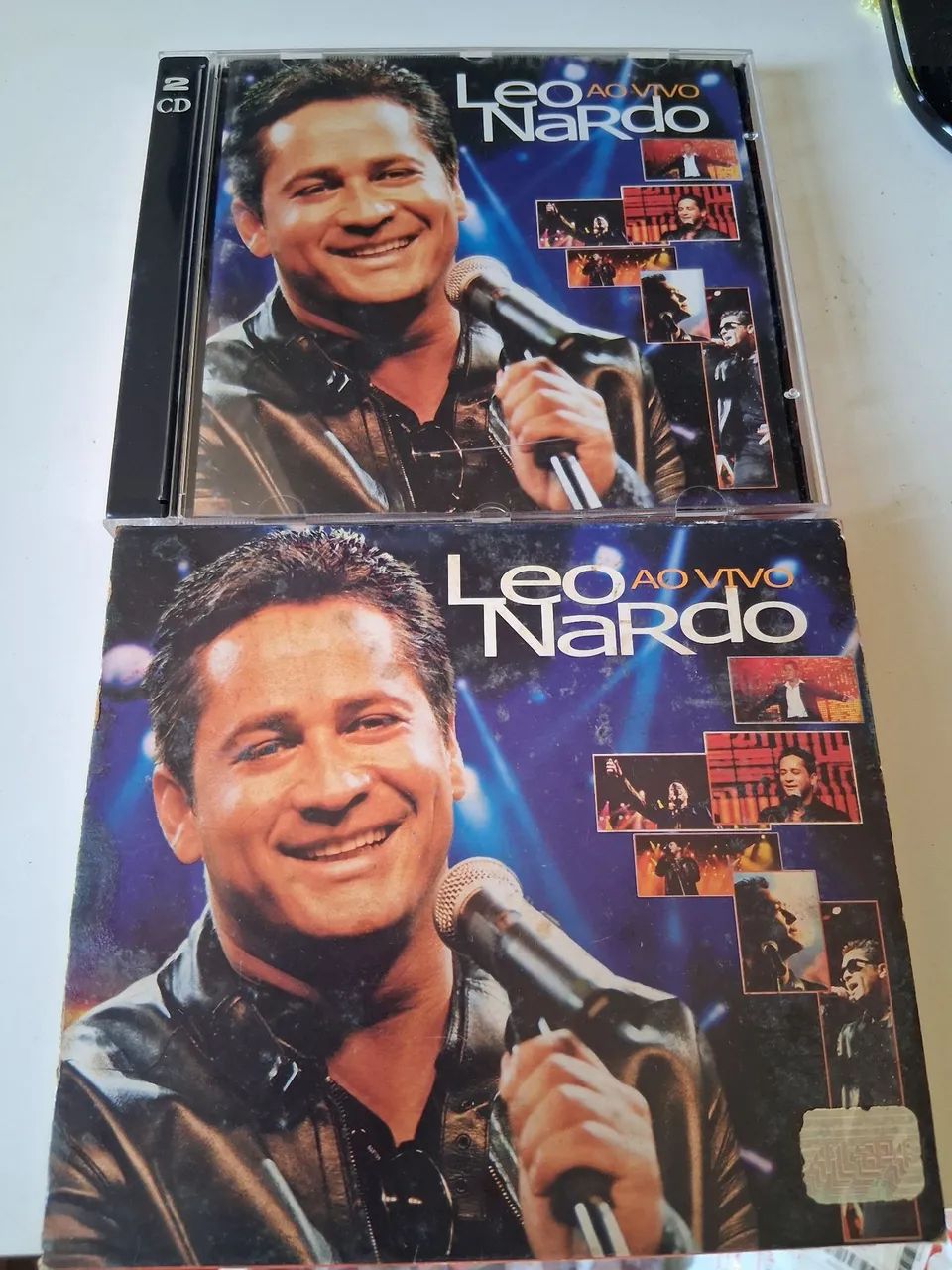 CD Leonardo ao vivo 2 cds