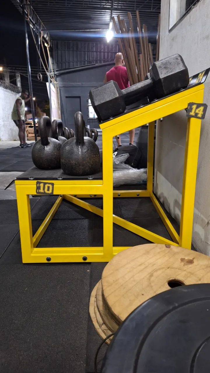 Suporte para Halter e Kettlebell - Foto 5