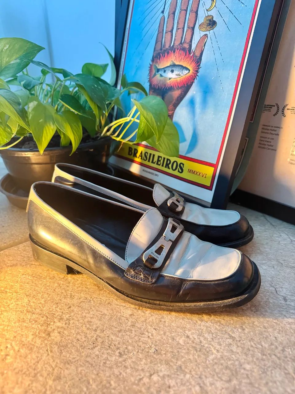 Mocassin Prada raro 40 - Foto 2