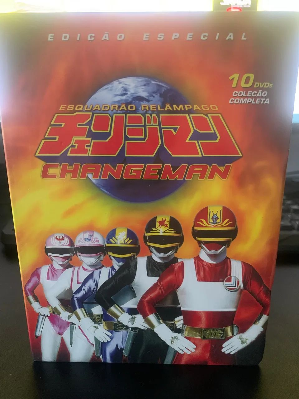 Changeman Box DVD completo e lacrado