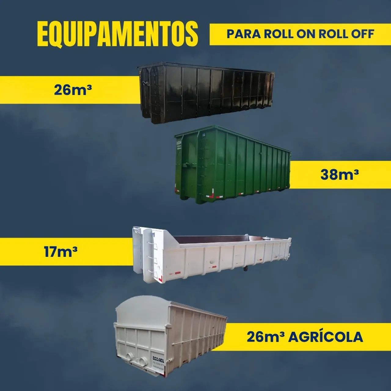 Equipamento roll on e caçambas  - Foto 4