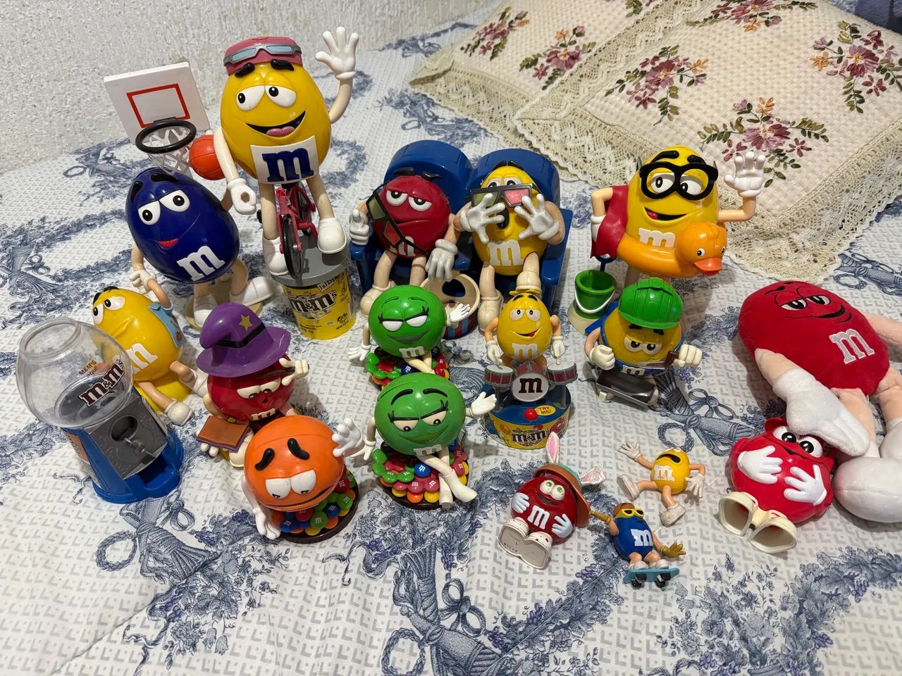 Lote bonecos M&Ms antigos  - Foto 2