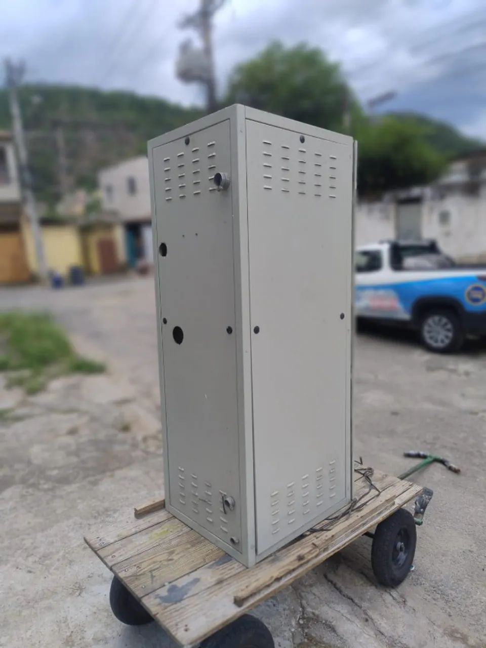 RACK SERVIDOR 19 POLEGADAS 32U X 570 PISO DESMONTADO - Foto 3