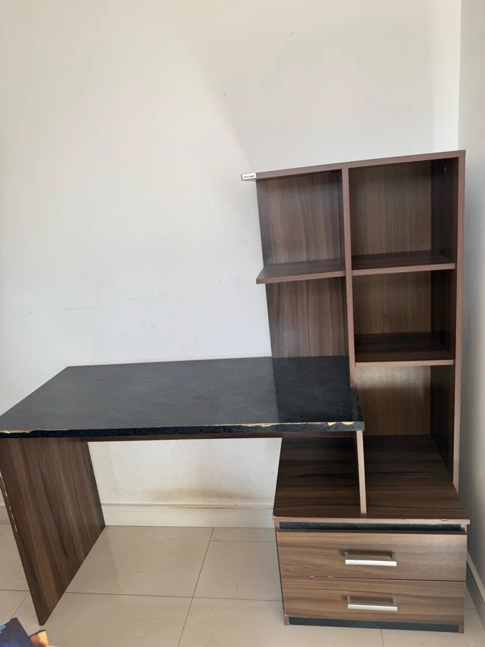 Escrivaninha com Estante e Gavetas  - Foto 3