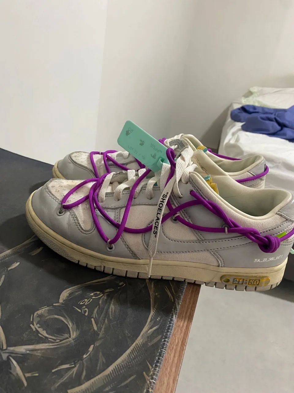 Dunk off white lote 21 