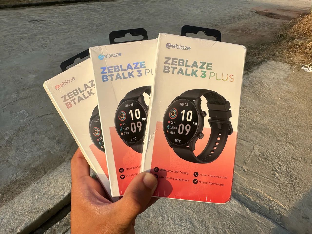 ZEBLAZE BTALK 3 PLUS!! LACRADO!! PROMOÇÃO!!