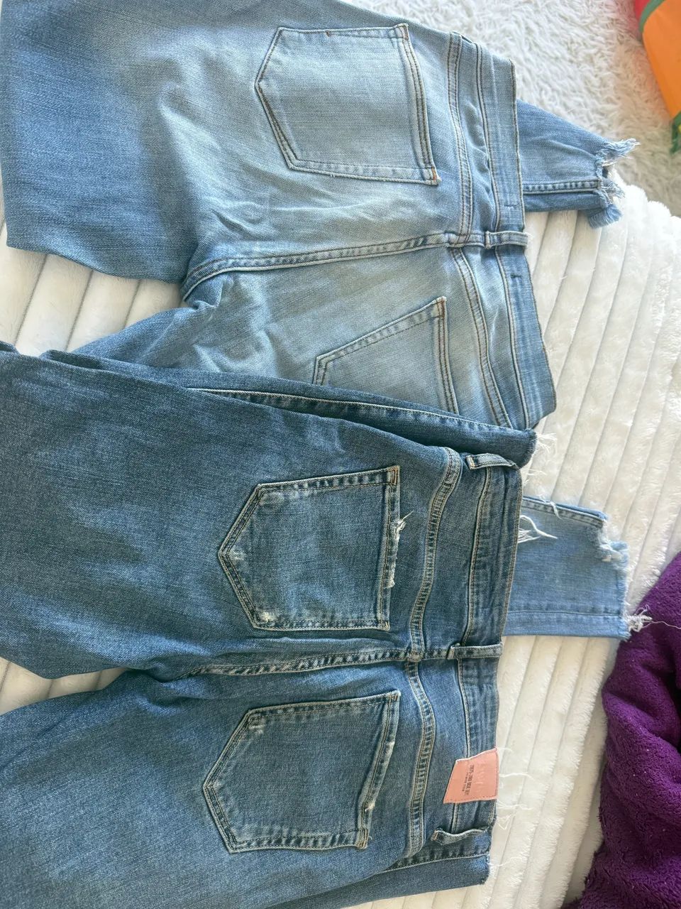 2 calças jeans zara - Foto 2