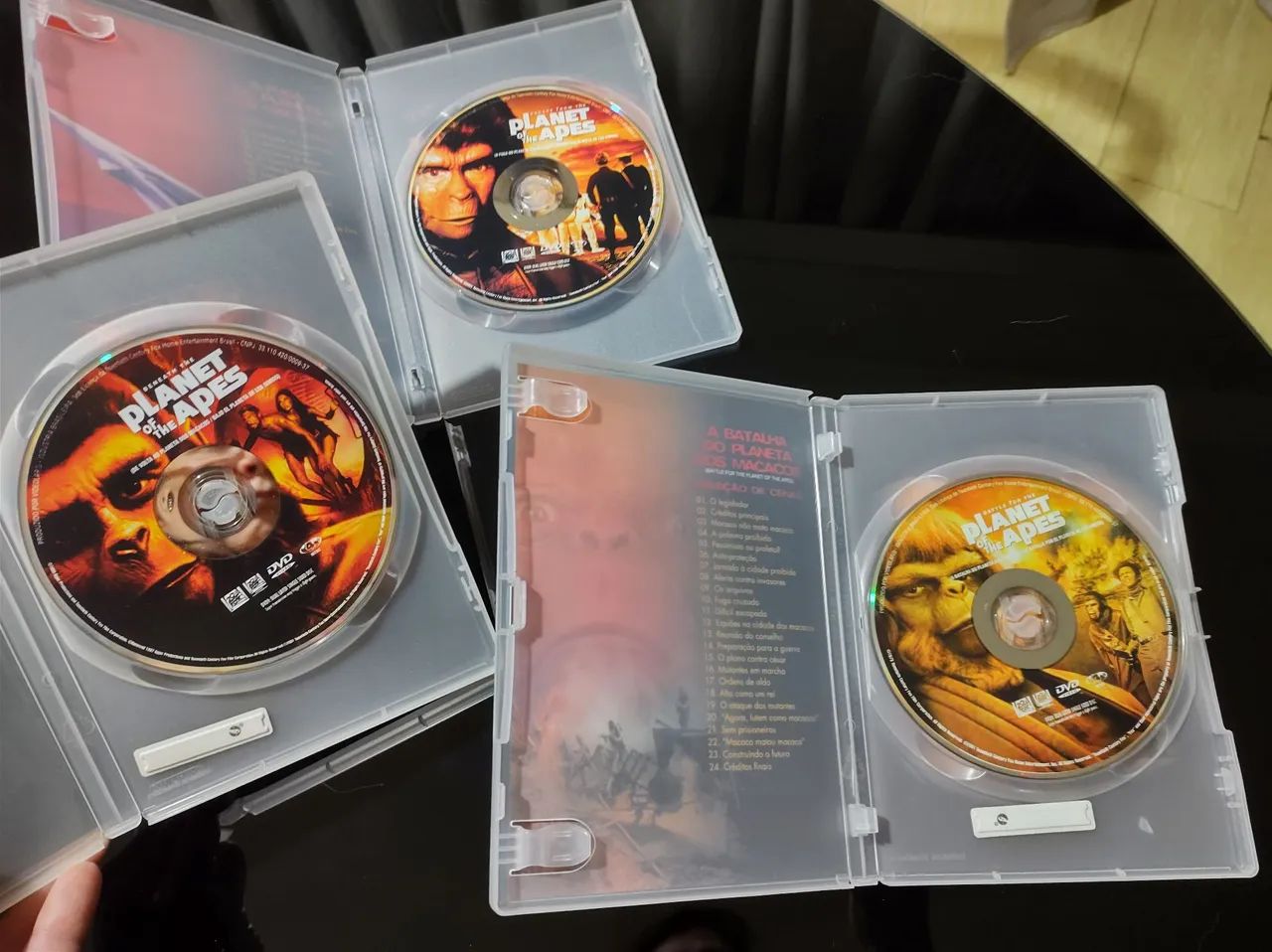 Dvd's Planeta dos Macacos - originais