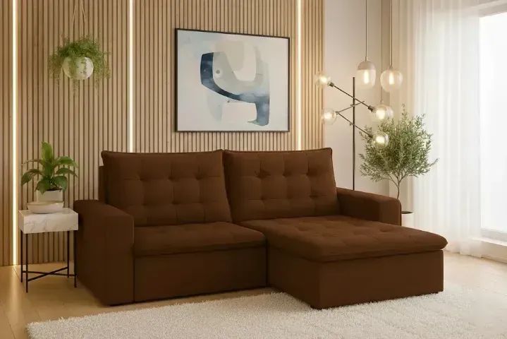   Sofa retratil e reclinavel  (novo de fabrica) Noronha