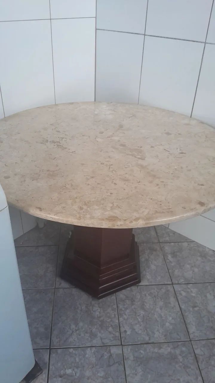 Mesa de marmore de jantar - Foto 4