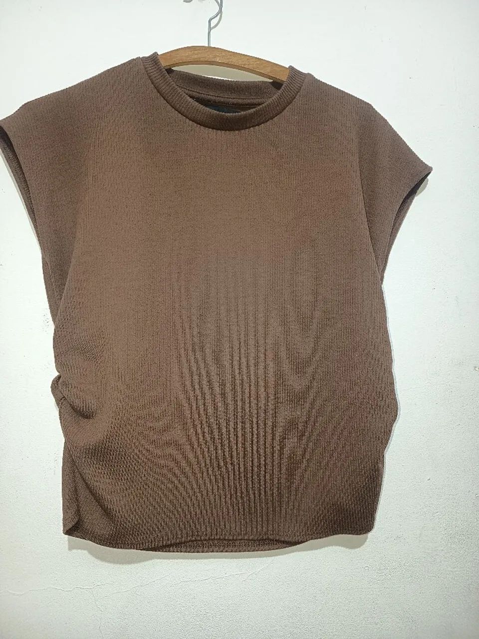 Blusa C&A marrom G  - Foto 3