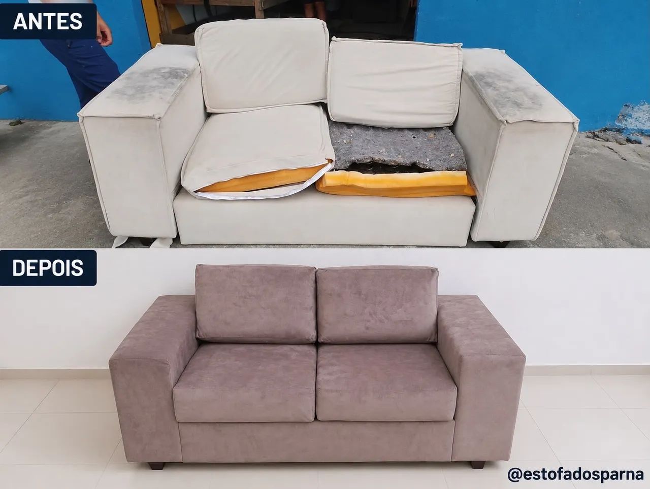 A Copa chegou Bora reformar o seu sofá ? - Foto 5
