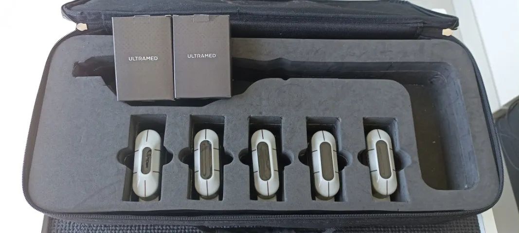 Ultramed HIFU Ultrassom Micro e Macrofocado Com 5 Cartuchos - Foto 3