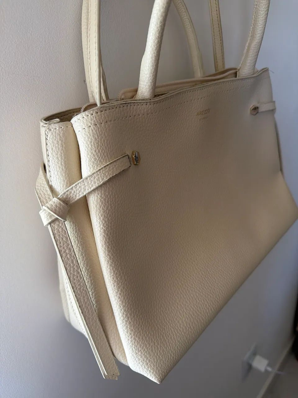 Bolsa média Arezzo off white  - Foto 4
