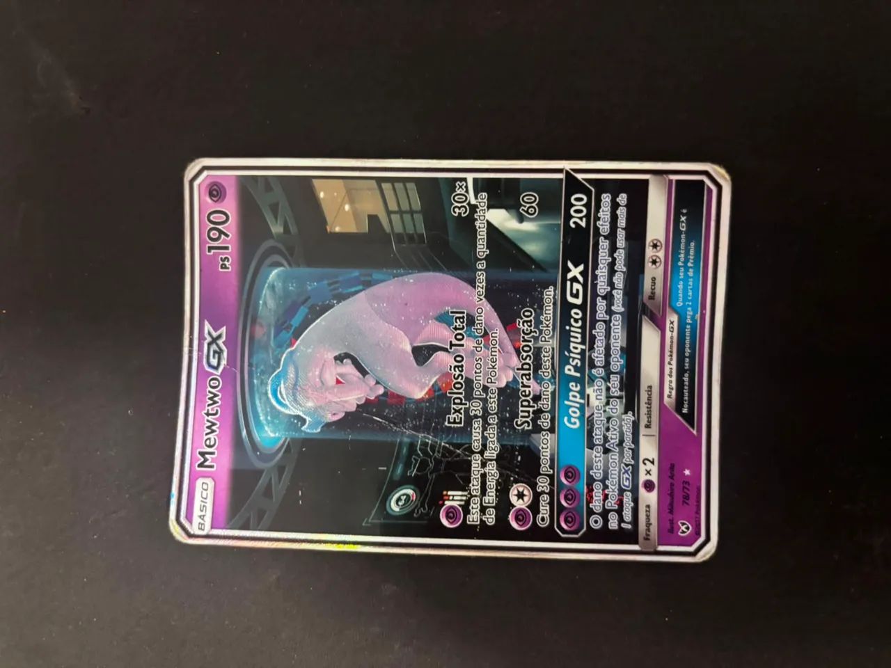 Carta Pokémon rara