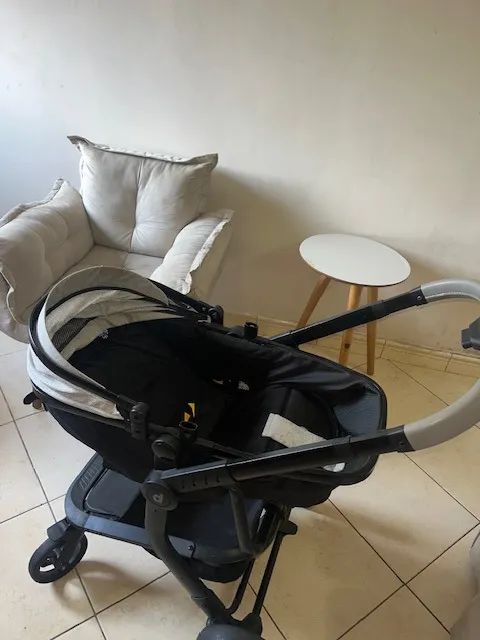 Carrinho De Bebê Kronus Silver Dzieco - Foto 2
