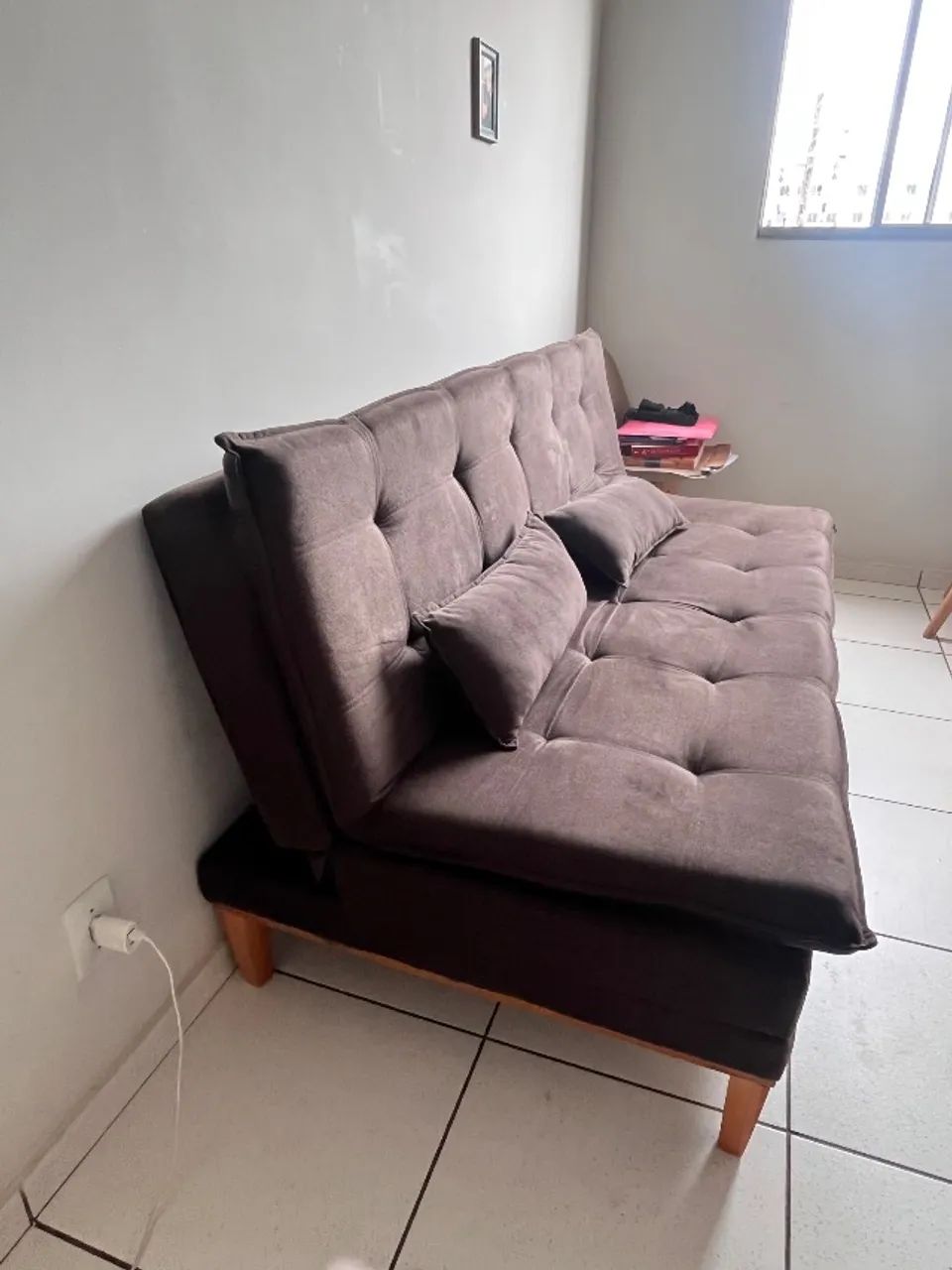 Sofá-cama em perfeito estado super confortável  - Foto 2