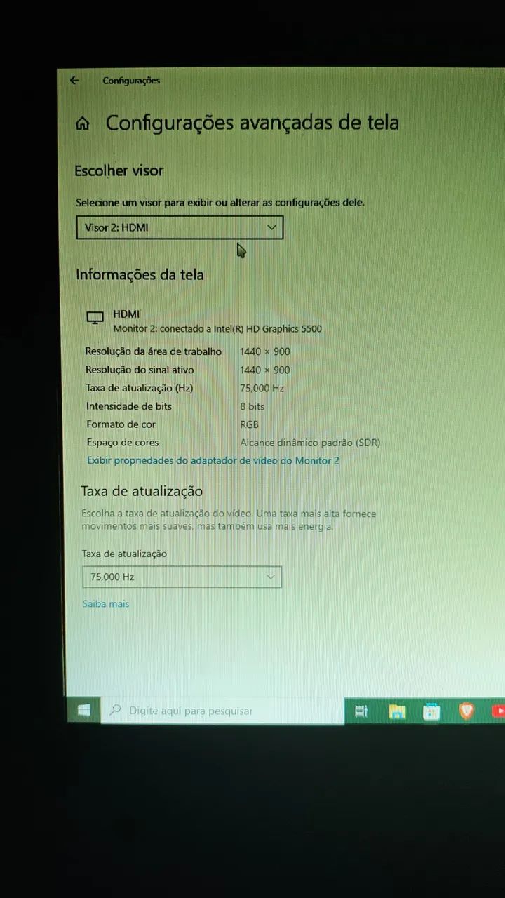Monitor 75hz 1440x900 19.5 P - Foto 3