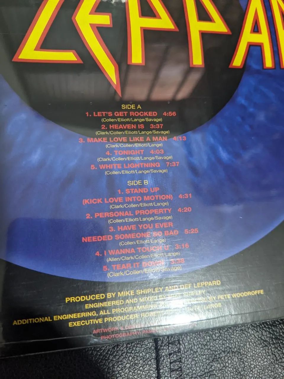 Disco de vinil DEF LEPPARD NOVO 