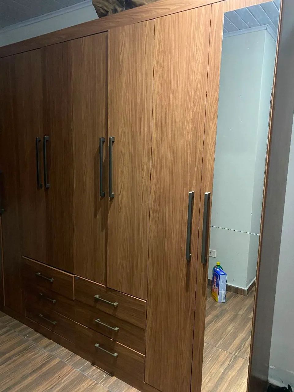 Guarda roupa casal master santos pouco usado - Foto 3