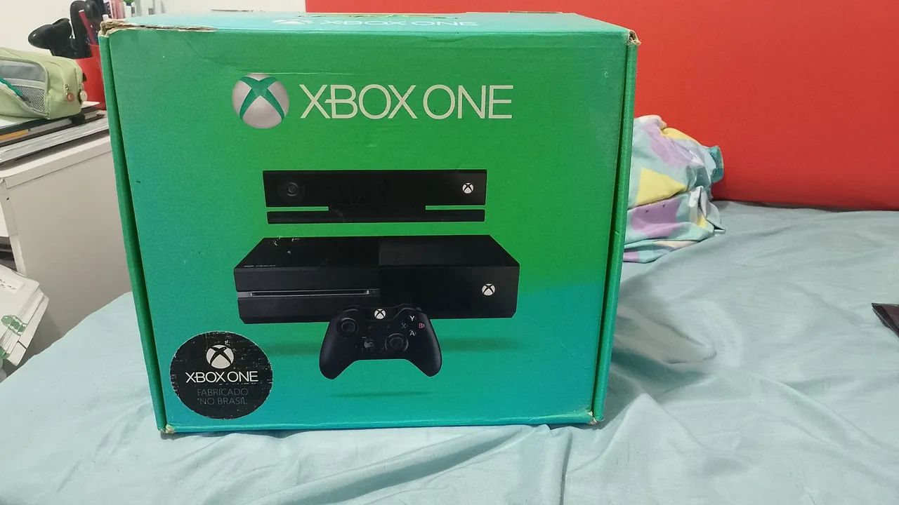 Xbox One Fat com Kinect - perfeito estado. - Foto 2