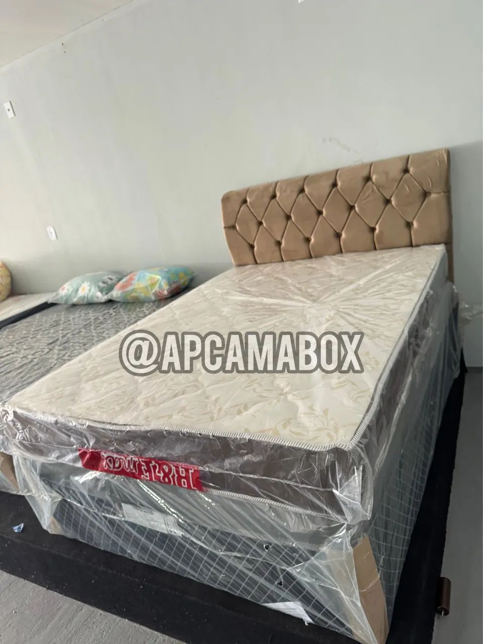 Cama box só paga na entrega