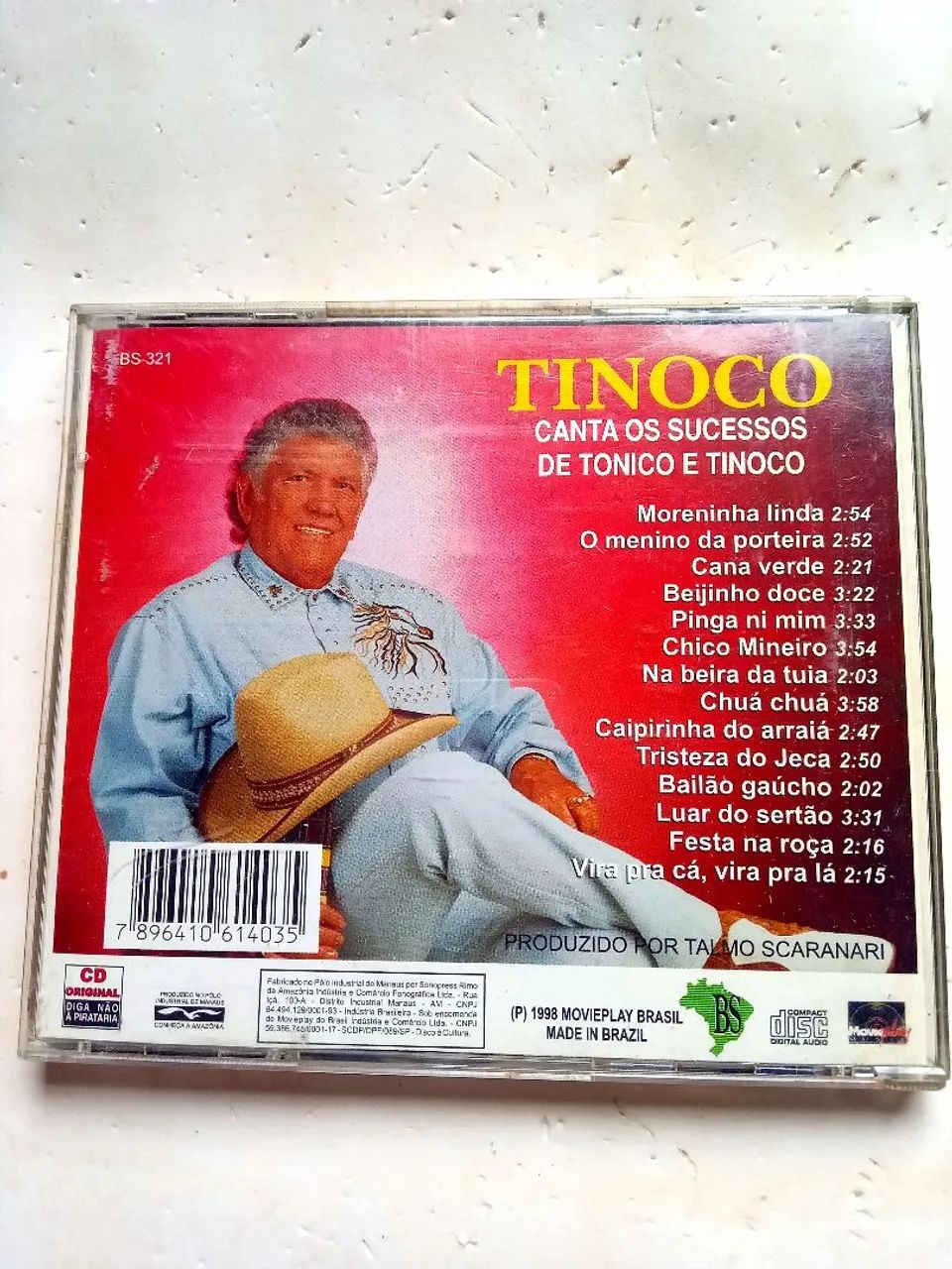 Tinoco canta os sucessos de tônico e tinoco cd - Foto 2