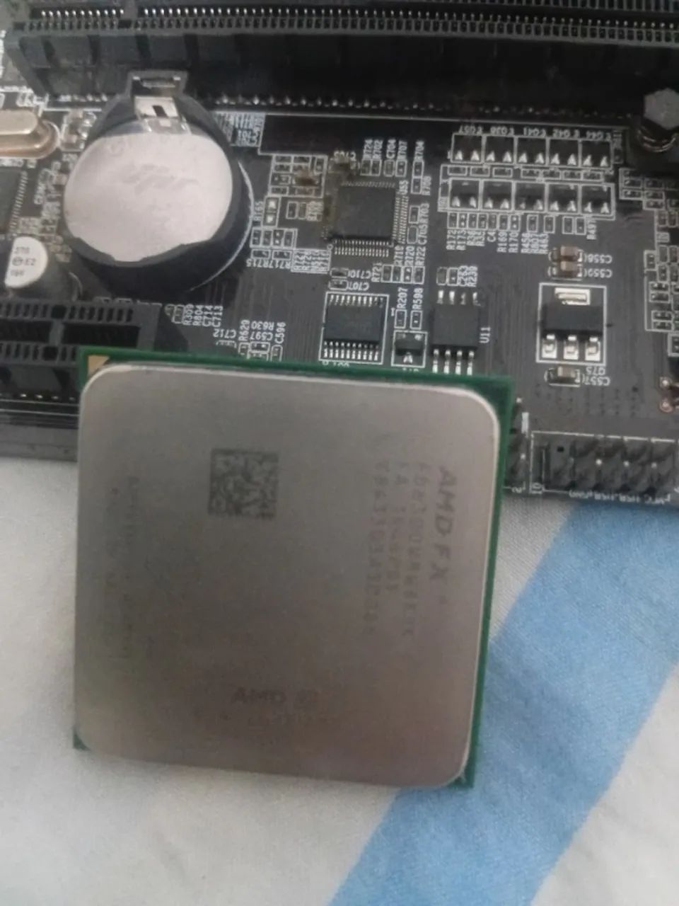 placa mae + processador+ coller  - Foto 2