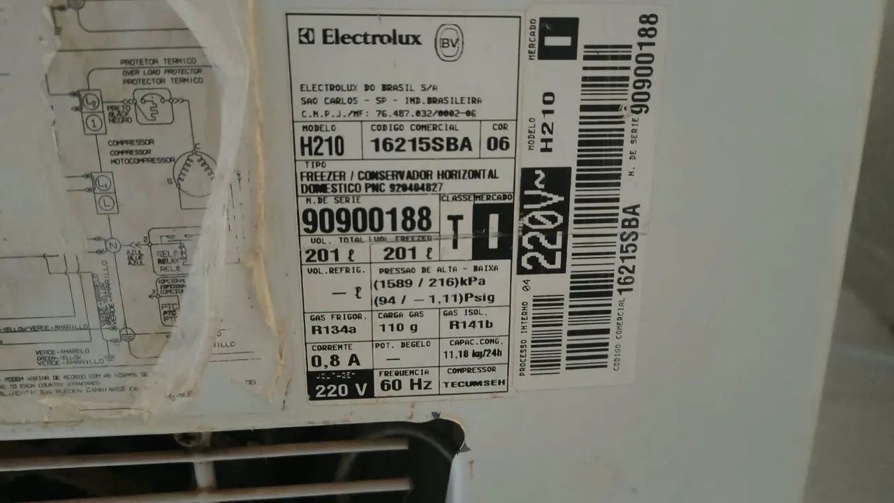 Freezer Horizontal Eletrolux H210 - Foto 3