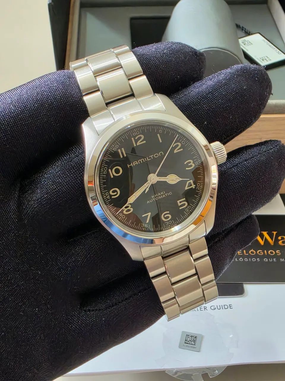 Relógio Hamilton Murph 38mm Impecável!! - Foto 4