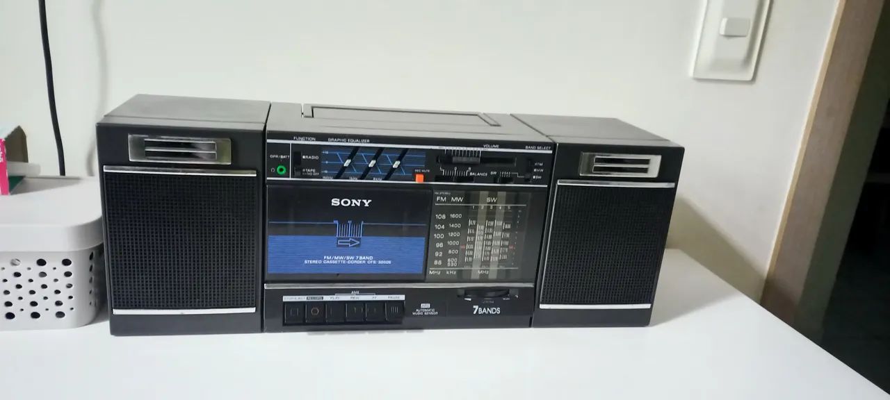 Rádio Gravador Sony Cfs3000s - Foto 3
