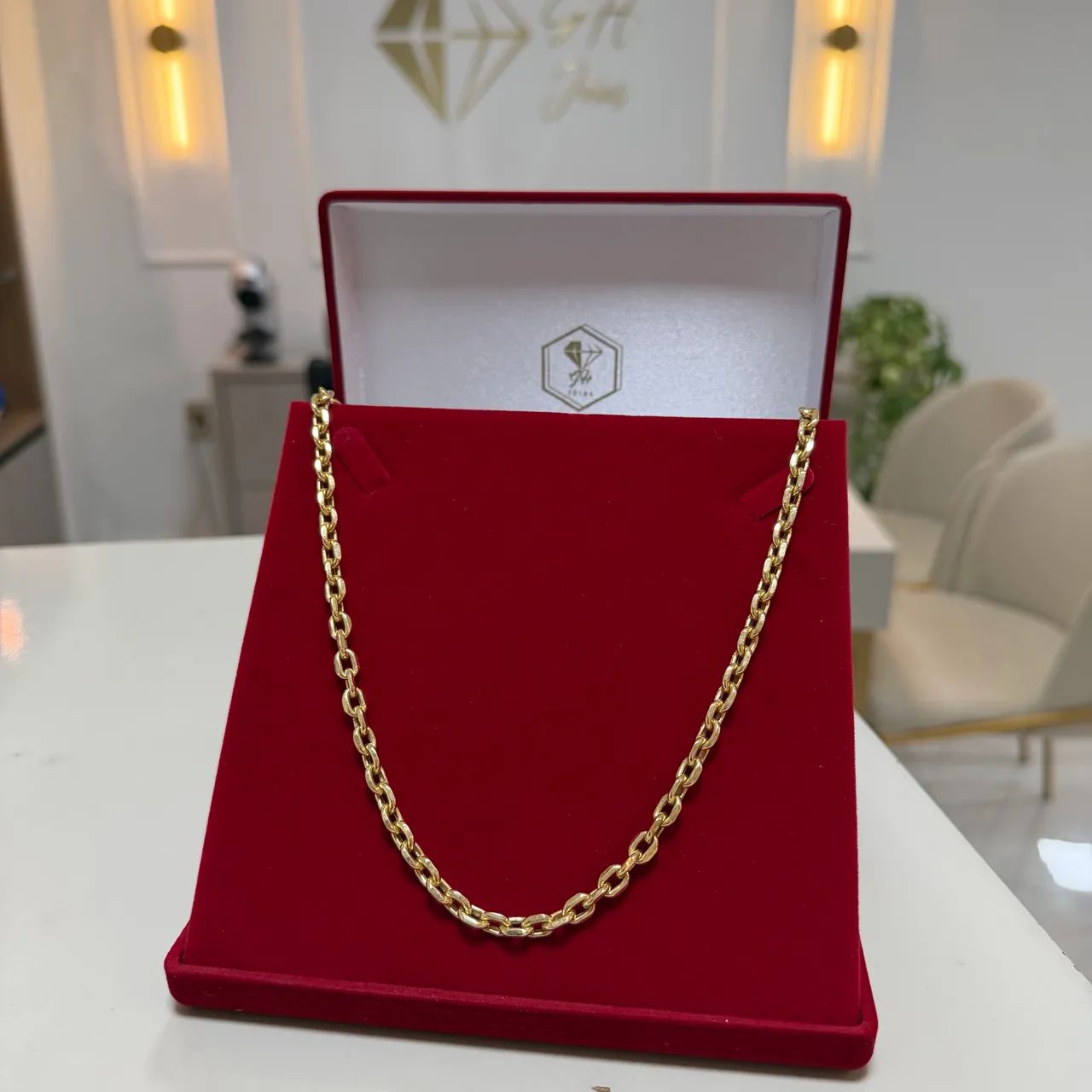 Corrente Cartier Ouro 18K - Foto 3