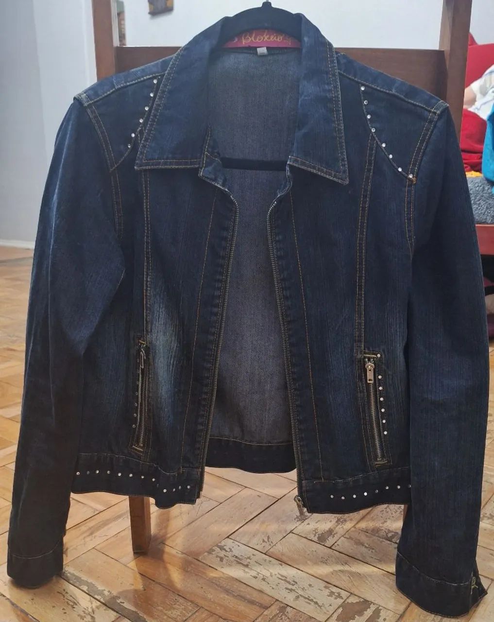 Jaqueta Jeans - Desapego - Foto 4