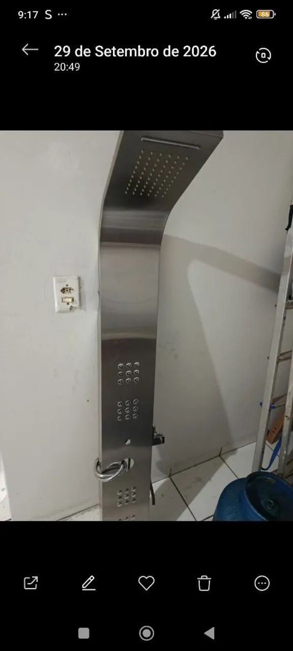 Ducha vertical de inox - Foto 2