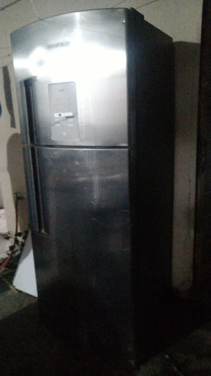 Geladeira Brastemp inox