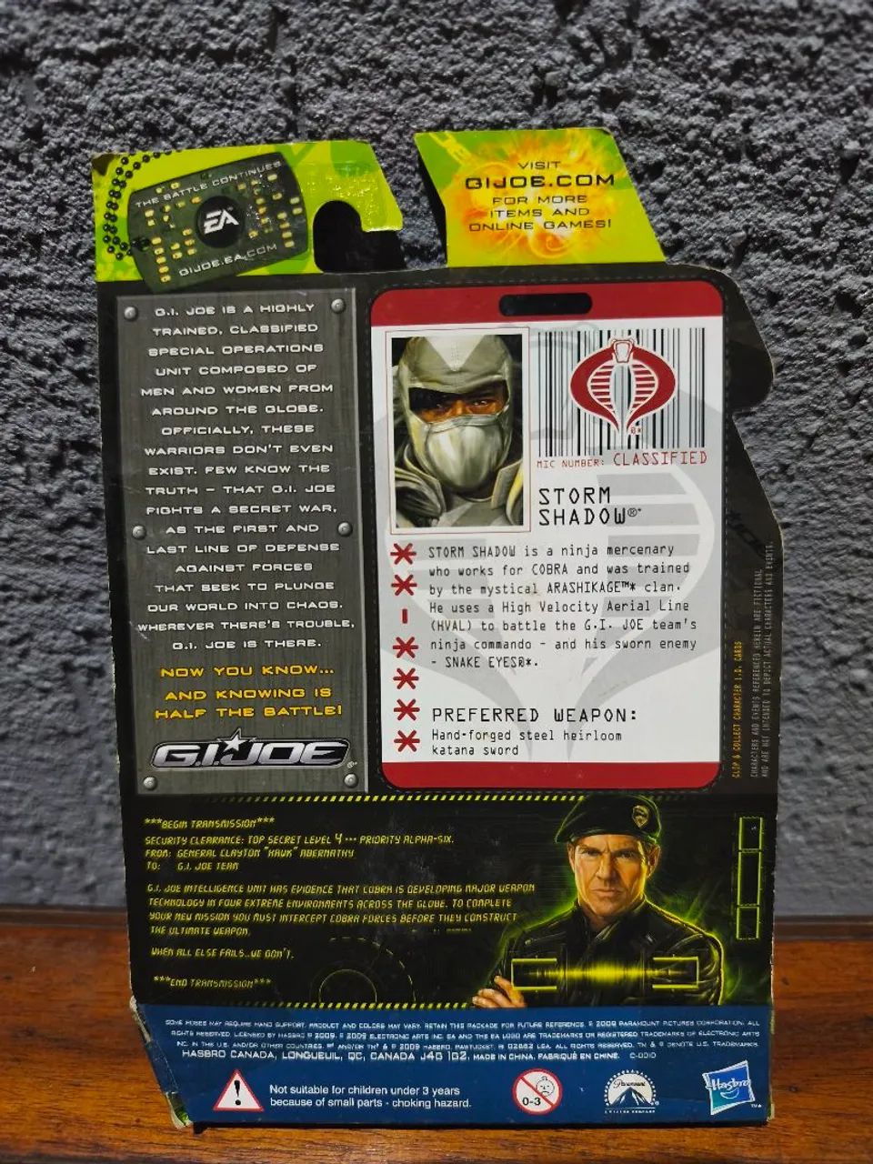 G.I.JOE 25h ROC/ STORM SHADOW - Foto 2