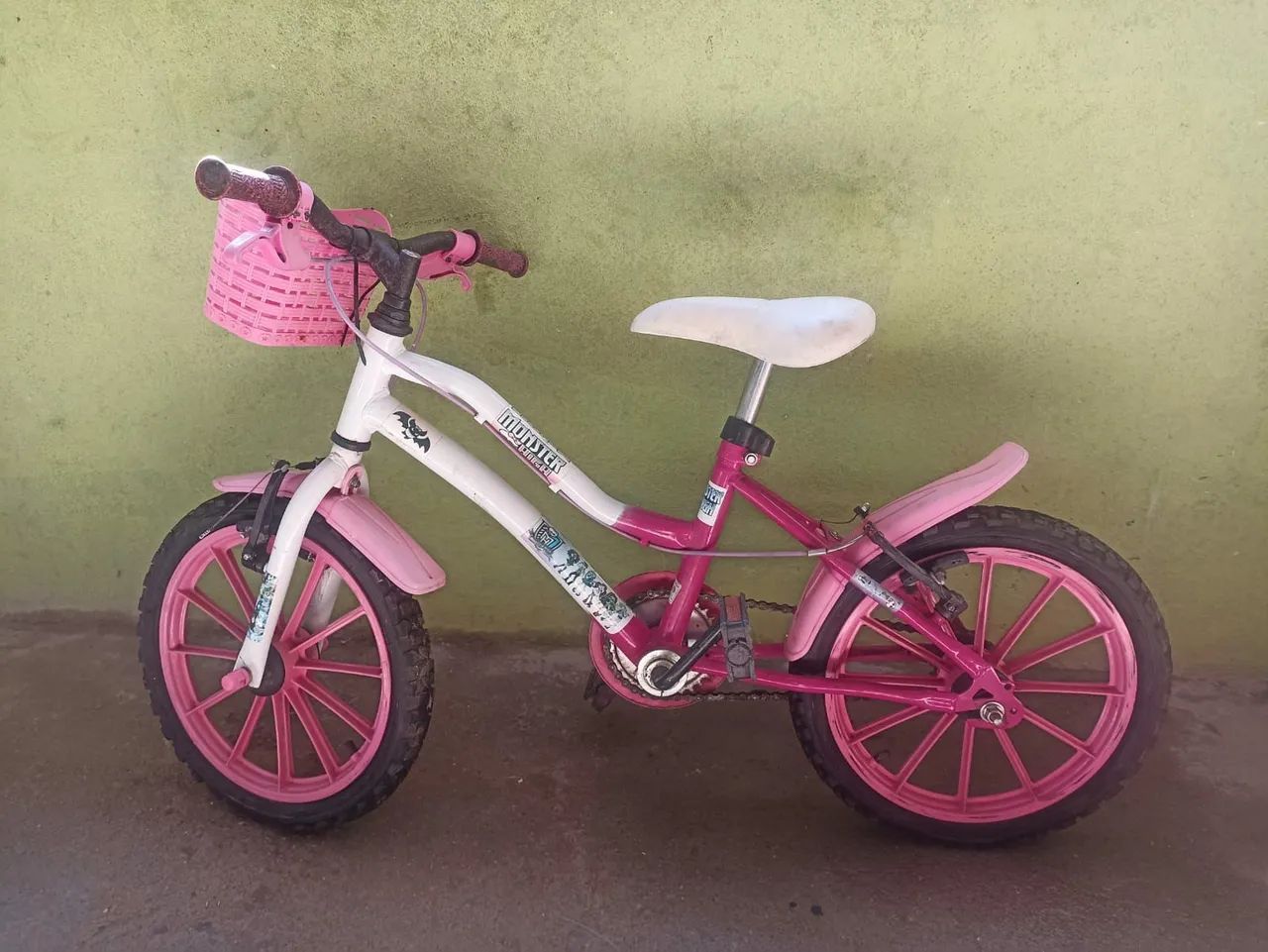 Bicicleta infantil da Monster High