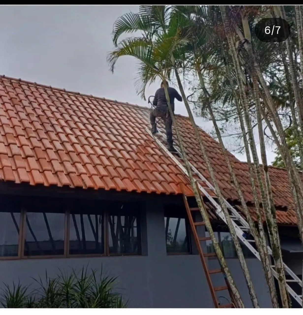 Lavação telhados e fechadas 
