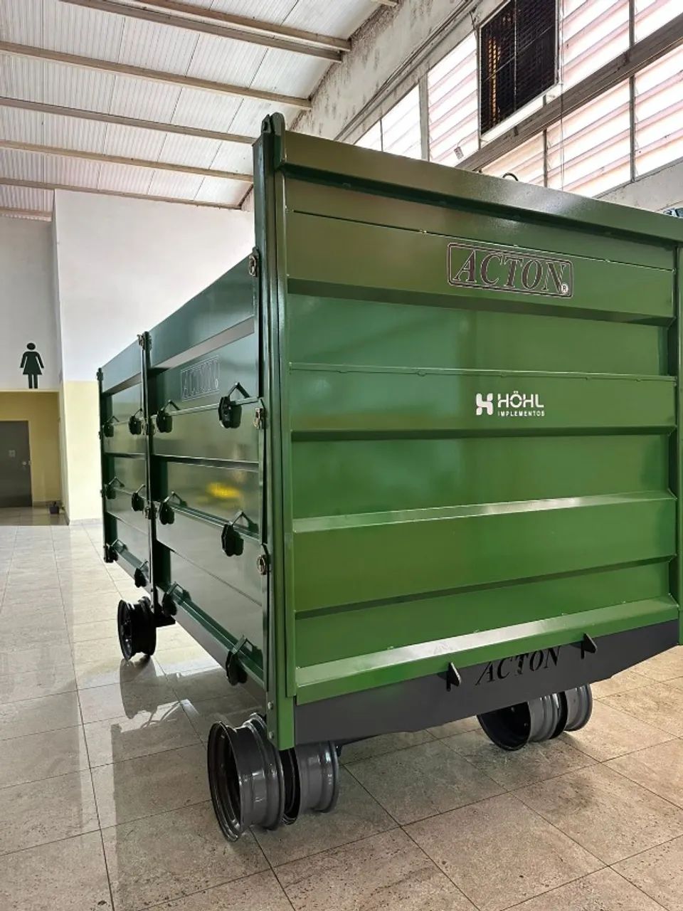 Carreta Basculante Metal |ACTON| 6000 kg-  9M³ Sem Pneus -Nova - Foto 5