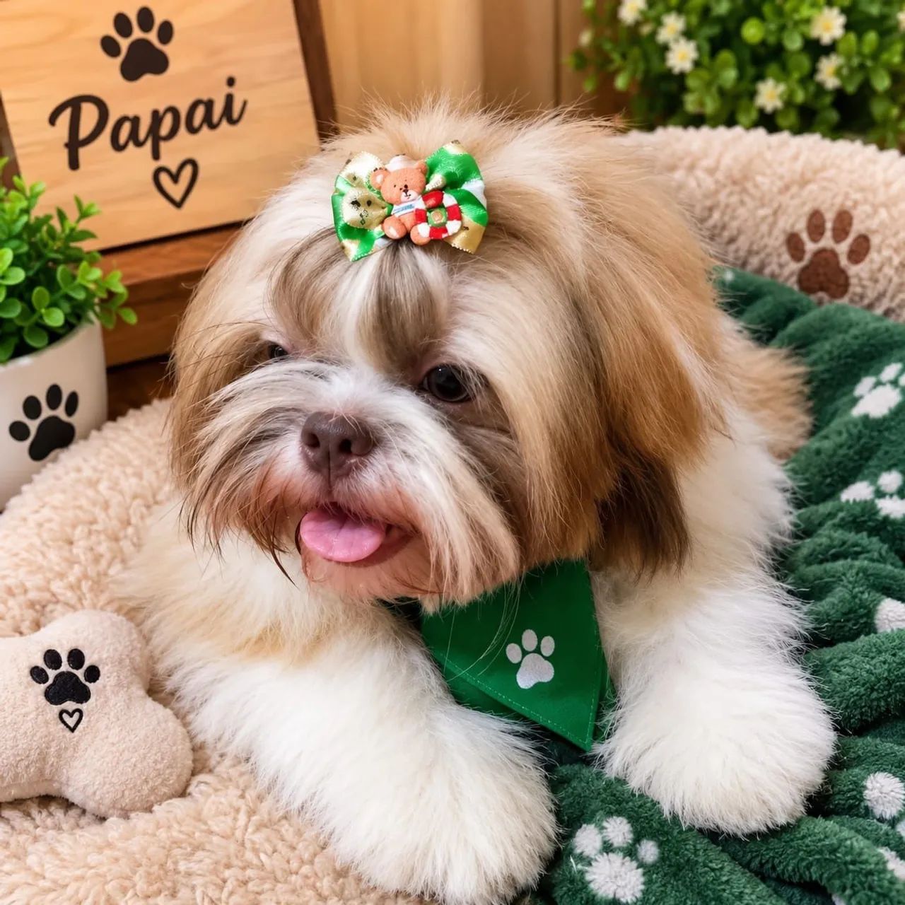 麻布Shizuhiページ Shih-tzu Fêmea ? a menorzinha da ninhada! - Cachorros - Três